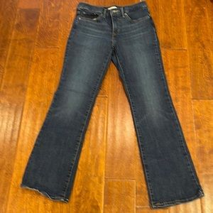 Levi's Dark Blue Bootcut Jeans